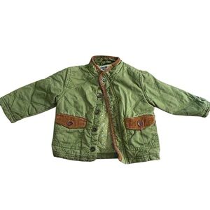 Genuine Kids by OshKosh Quilted Jacket Size 12 months